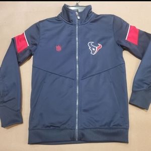 Houston Texans Youth NFL Team Apparel Full Zip Sweater Jacket